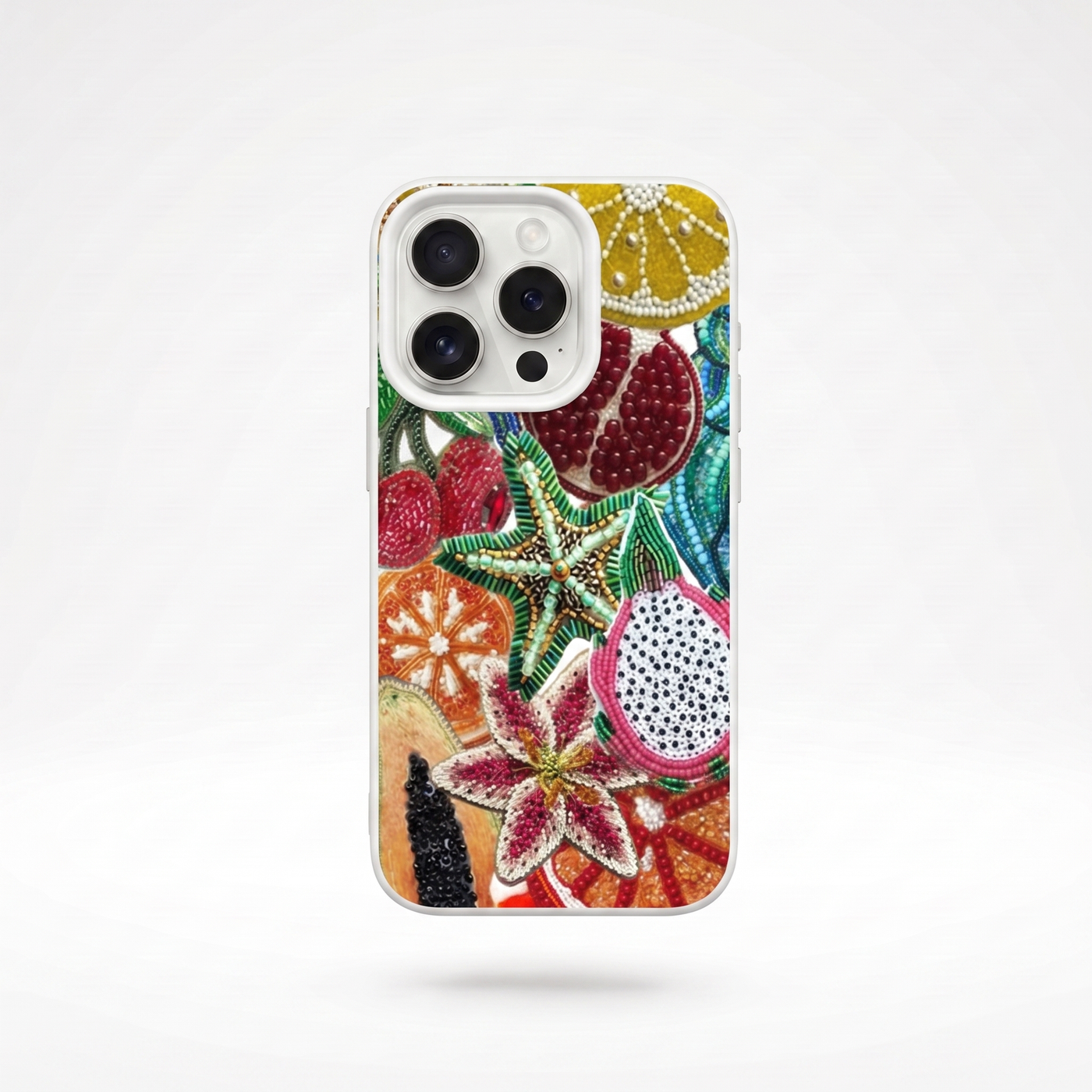 Retro Fruit Pattern Phone Case For iPhone 17 Pro Max 16 15 14 13 12 11 Pro Max 16e X XR XS Max 15 14 Plus Shockproof Soft Cover