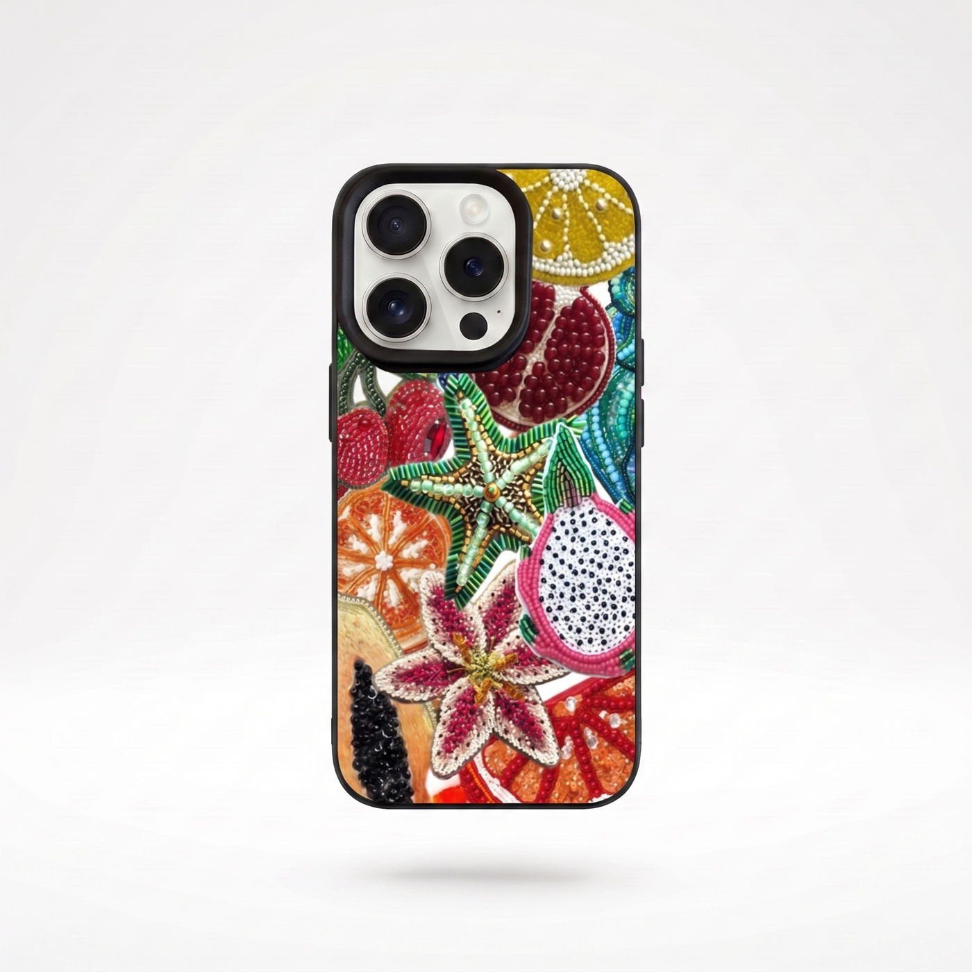 Retro Fruit Pattern Phone Case For iPhone 17 Pro Max 16 15 14 13 12 11 Pro Max 16e X XR XS Max 15 14 Plus Shockproof Soft Cover