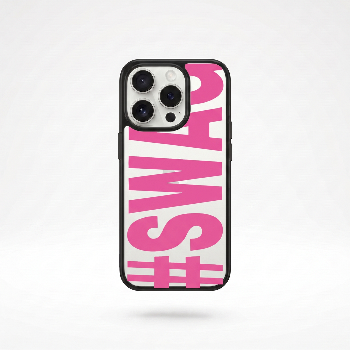 SWAG Bold Letter Phone Case for iPhone 16 15 Pro Max 14 13 11 12 Pro Max 17Air 16E X XR XS Max 7 8 Plus SE 2022 Shockproof Cover