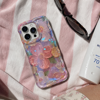KASED Pearl iPhone case – pearlescent iridescent finish, shown on iPhone
