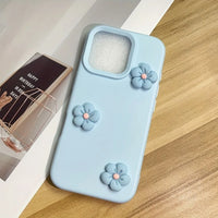 Poppy Pop dopamine floral iPhone case, view 2 | KASED