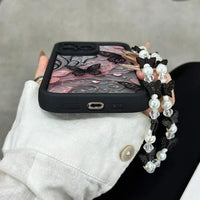 Midnight Wings black butterfly iPhone case, view 5 | KASED