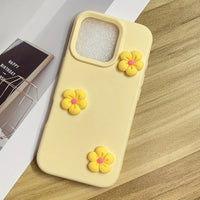 Daisy Pop dopamine floral iPhone case, view 2 | KASED