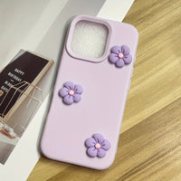Bloom Pop dopamine floral iPhone case, view 2 | KASED