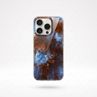 Vortex Pattern Amber Black Brown Blend Silicone Phone Case For iPhone 17 16 11 12 13 14 15 Pro Max XR Plus SE2 16E 17 Air Cover
