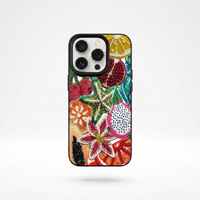 Retro Fruit Pattern Phone Case For iPhone 17 Pro Max 16 15 14 13 12 11 Pro Max 16e X XR XS Max 15 14 Plus Shockproof Soft Cover