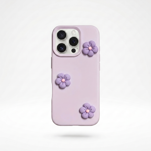 KASED Bloom Pop phone case – saturated dopamine floral design for iPhone, playful aesthetic